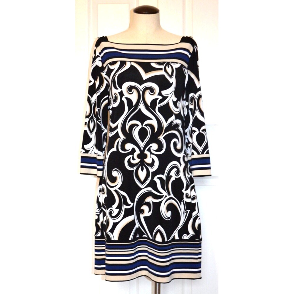 White House Black Market Dress Women's M‎ Long Sleeve